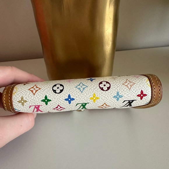 Louis Vuitton Multicolor Porte Monnaie Billets Viennois wallet Authentic - Picture 3 of 9